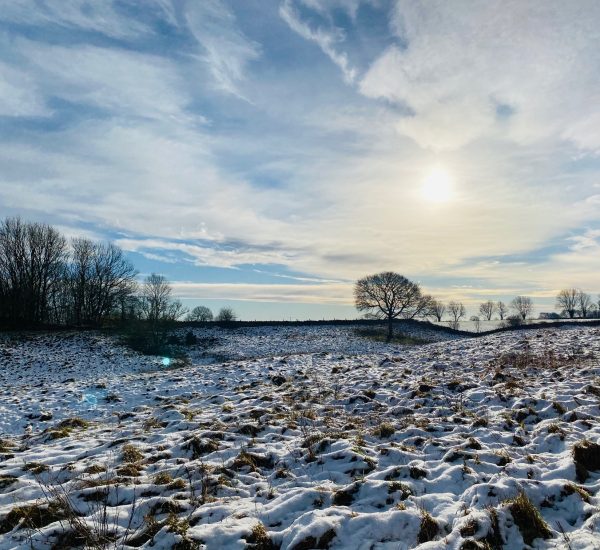 Stanton Hill Walk in Snow